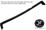 BLACK STITCH UNDER DASH DASHBOARD PAD LEATHER COVER FITS PORSCHE 914 EARLY TYPE