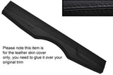 BLACK STITCH REAR PARCEL SHELF SKIN COVER FITS FIAT 500 & FIAT 500 ABARTH 07-14