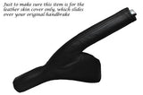 BLACK STITCHING FITS MAZDA CX-7 CX7 2007-2013 LEATHER HANDBRAKE GAITER ONLY