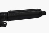 white stitch FITS LAND ROVER RANGE ROVER CLASSIC 70-94 HANDBRAKE HANDLE COVER