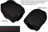 RED STITCHING STEERING SHROUD SKIN COVER FITS TRIUMPH STAG 2000 MK2 DOLOMITE