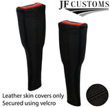 BROWN STITCH LEATHER COVERS FOR DEFENDER 90 83-06 INTERIOR RECOVERY STARTER KIT