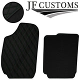 D GREEN DIAMOND STITCH VINYL 4XTAILORED FLOOR CARPET FOR FIAT STILO 01-07 JF1