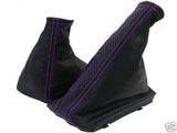 FITS VAUXHALL OPEL CORSA B PERFORATED GAITERS PURPLE ST CUSTOM NEW MADE IN UK