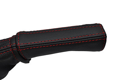 red stitch FITS ALFA ROMEO GTV SPIDER 95-05 LEATHER HANDBRAKE HANDLE COVER
