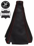 RED STITCH REAL LEATHER 5 SPEED GEAR GAITER FITS SUBARU IMPREZA WRX STI 01-05