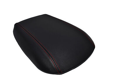 FITS SSANG YONG MUSSO ARMREST COVER red stitch CUSTOM NEW MADE IN UK