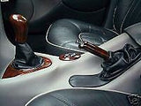 FITS MG ZT MGZT  AUTOMATIC REAL BLACK LEATHER GEAR  GAITER CUSTOM NEW MADE IN UK