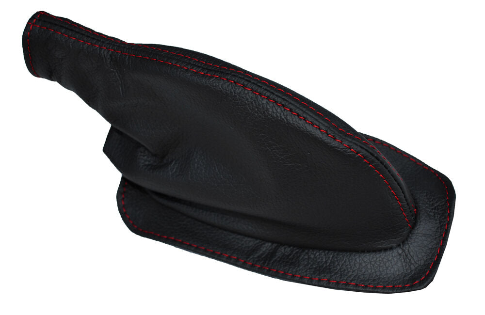 RED STITCH LEATHER HANDBRAKE GAITER FITS TRIUMPH SPITFIRE MK1 GT6 CUSTOM NEW