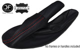 RED STITCHING LEATHER HANDBRAKE GAITER FITS BMW 3 SERIES F80 F81 12-16