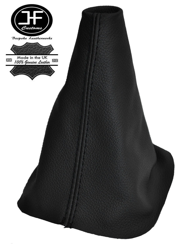 BLACK STITCH MANUAL LEATHER GEAR STICK GAITER FITS CITROEN BERLINGO II 08-16