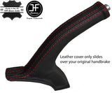RED STITCHING LEATHER HANDBRAKE GAITER FITS HYUNDAI I30 2007-2011 CUSTOM NEW