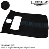 DSG2 L BLUE STITCH LUXE SUEDE SUN ROOF HEADLINER COVER FOR VW GOLF MK4 98-05 5DR