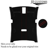 RED STITCH LUXE SUEDE HEADLINER COVER FOR VW PASSAT CC 09-17 5 DOOR CUSTOM NEW