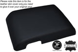 BLACK STITCHING ARMREST LID LEATHER SKIN COVER FITS HUMMER H2 2005-2007