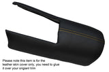 YELLOW STITCH CENTRE CONSOLE TUNNEL SKIN COVER FITS TRIUMPH SPITFIRE MK4 1500