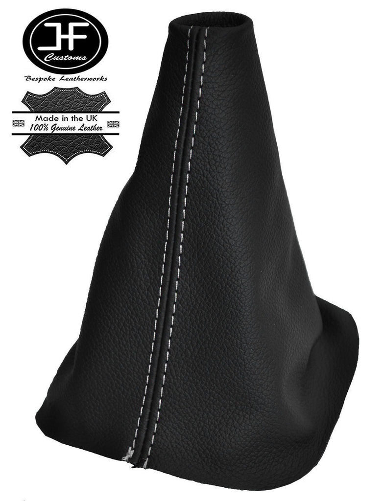 WHITE STITCHING FITS PEUGEOT EXPERT MK2 II 2007-2015 GEAR STICK GAITER LEATHER