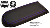 PURPLE STITCH REAL LEATHER ARMREST LID COVER FOR VW GOLF MK4 JETTA GTI 1998-2005