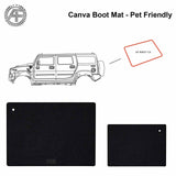 FOR HUMMER H2 2002-2009 DOG FRIENDLY TRUNK / BOOT CANVA MAT/CARPET CAT/DOG