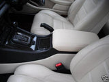 FITS JAGUAR DAIMLER  X300 XJ40 ARMREST COVER CREAM LEATHER CUSTOM NEW MADE IN UK