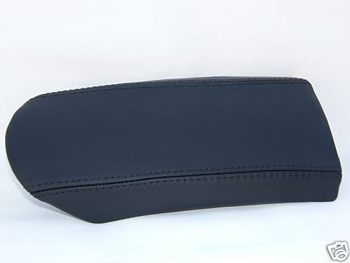 FITS PORSCHE BOXTER ARMREST BLACK LID COVER ONLY LEATHER NEW CUSTOM NEW
