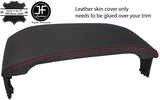 RED STITCH SPEEDO CLUSTER HOOD LEATHER COVER FOR AUDI QUATTRO UR COUPE GT B2