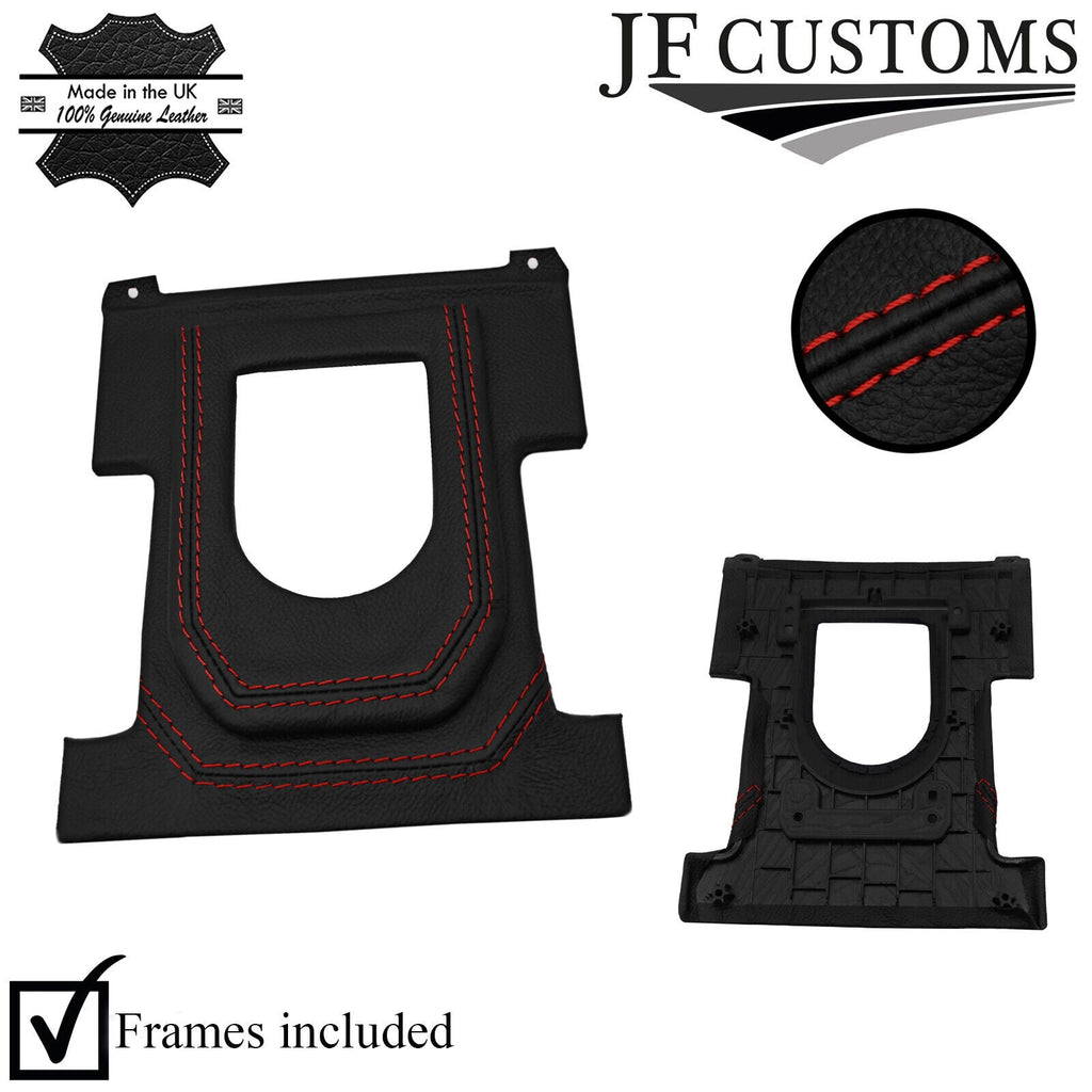 RED STITCH AUTO GEAR SURROUND + BEZEL COVERS+FRAMES FOR  DISCOVERY 4 09-16