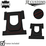 RED STITCH AUTO GEAR SURROUND + BEZEL COVERS+FRAMES FOR  DISCOVERY 4 09-16