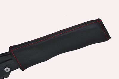 red stitching FITS MERCEDES SLK R170 96-04 HANDBRAKE HANDLE COVER ONLY