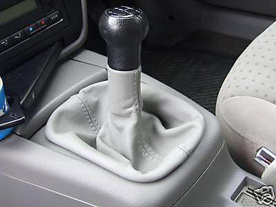 FITS VW PASSAT B5 GREY GEAR GAITOR LEATHER 96-99 OR  01-05 CUSTOM NEW MADE IN UK