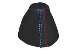 FITS BMW E46 3 SERIES SMG 99-05 GEAR GAITER BOOT GRAPHITE SUEDE TRI STITCH