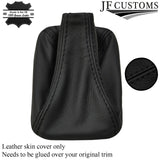 FITS TOYOTA MR2 REAL BLACK STITCH GEAR GAITER GAITOR 89-00 CUSTOM NEW MADE IN UK