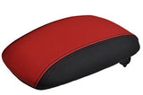 FITS VAUXHALL VECTRA B LEATHER ARMREST COVER RED LEATHER CUSTOM NEW MADE IN UK