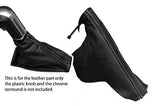 white stitch FITS VAUXHALL ASTRA MK5 H 05-09 AUTOMATIC GEAR & HANDBRAKE SET