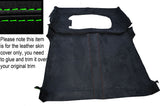GREEN STITCH ROOF HEADLINING LUXE SUEDE COVER FITS LAND ROVER DEFENDER 90 3DR SW