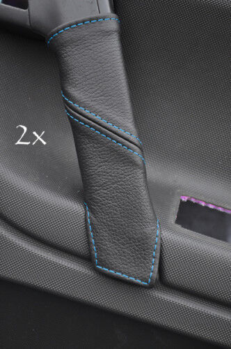 FITS VW POLO MK5 6N2 98-2001 2X DOOR HANDLE COVERS blue CUSTOM NEW MADE IN UK