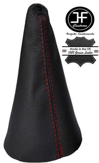 RED STITCH REAL LEATHER GEAR STICK GAITER FOR CITROEN SAXO VTR VTS 1996-2004