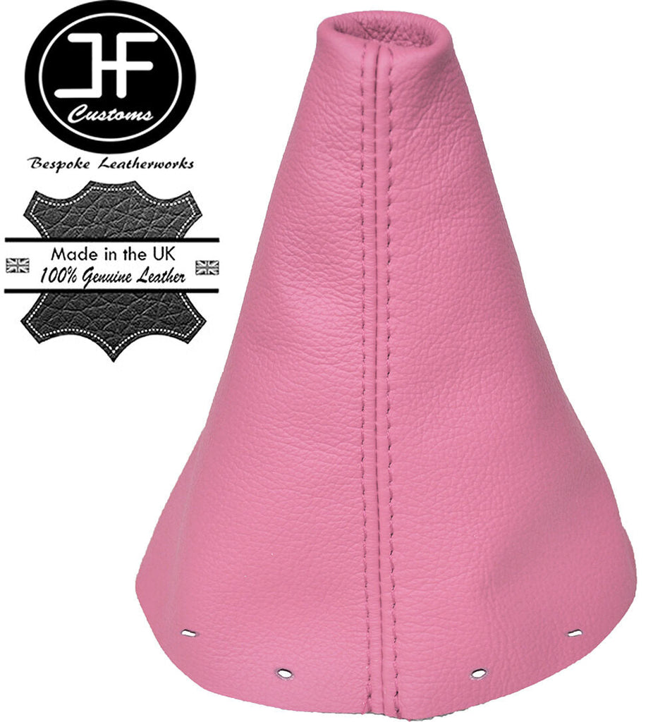 PINK LEATHER FITS DAIHATSU COPEN 2002-2011 GEAR STICK GAITER COVER NEW