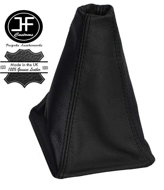 BLACK LEATHER GEAR STICK GAITER FITS X-TRAIL X TRAIL 04-2007 CUSTOM NEW