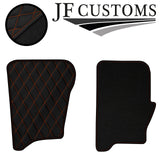 ORANGE DIAMOND VINYL 4X TAILORED FLOOR CARPETS FOR RANGE ROVER SPORT 05-09 JF1