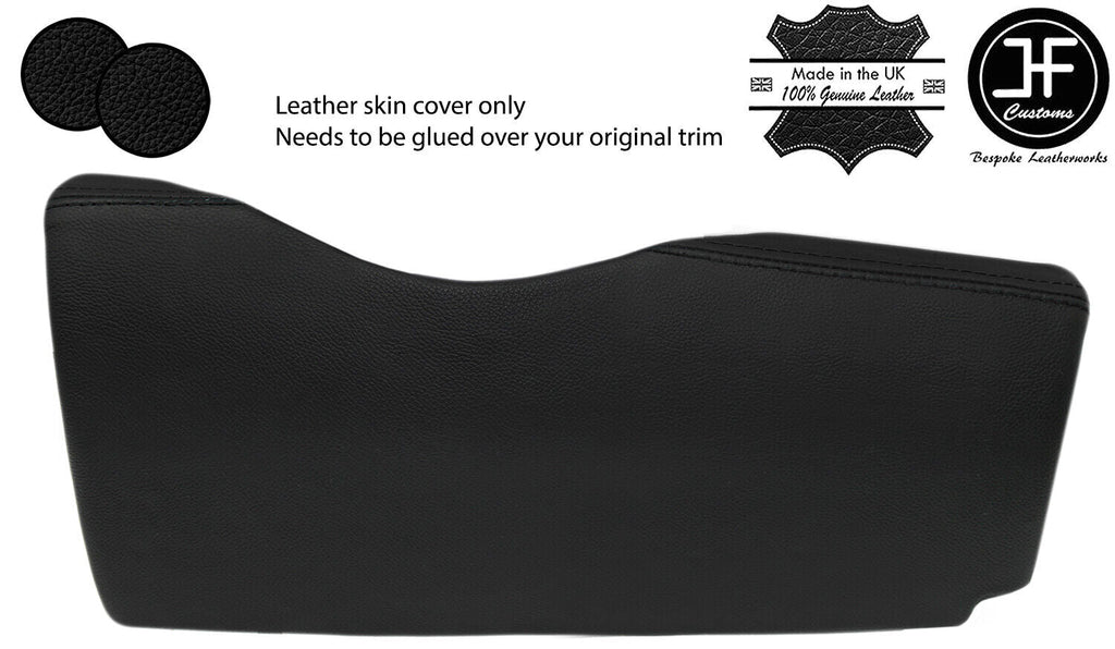 BLACK BLACK DRIVER SIDE LOWER DASH TRIM LEATHER COVER FOR SMART ROADSTER 452