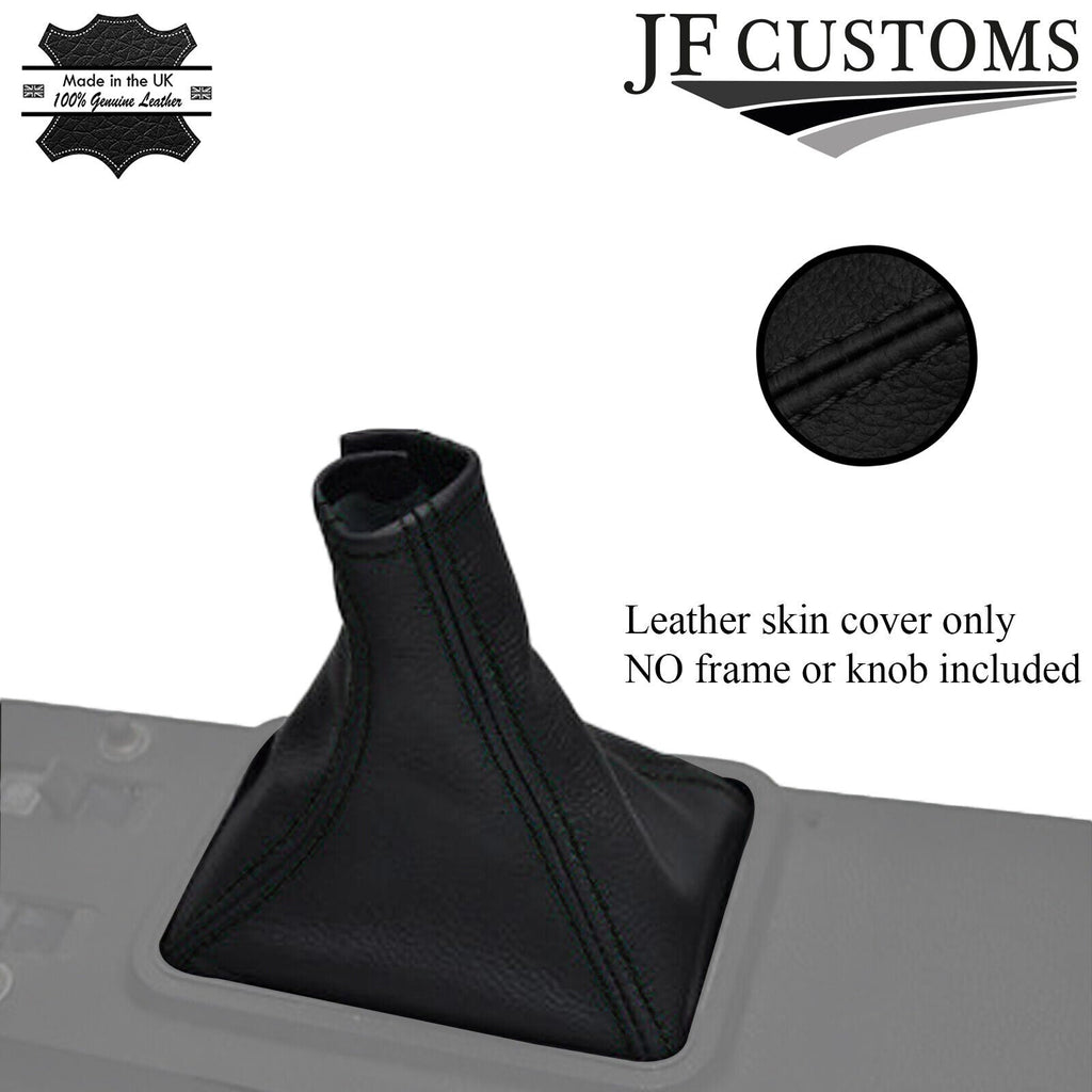 black stitch FITS VAUXHALL FIRENZA HPF VIVA MAGNUM SPORTSHATCH LTHR GEAR GAITER
