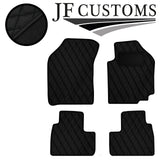BLACK DIAMOND VINYL 4XTAILORED FLOOR CARPET FOR SUZUKI SWIFT AUTO 05-10 JF1