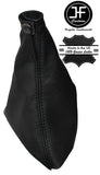 BLACK STITCHING BLACK LEATHER HANDBRAKE GAITER FOR RENAULT LAGUNA MK2 2001-2007