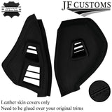BLACK STITCH 2X END DASH SIDE TRIM LEATHER COVERS FITS MAZDA RX7 FD3 1992-2002