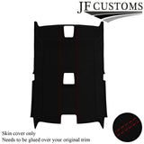 D RED STITCH LEATHER & SUEDE COVERS FOR E92 COUPE 06-13 TOP RECOVERY KIT