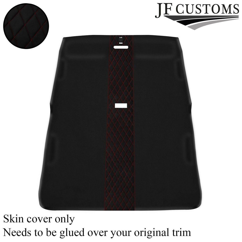 DARK RED DIAMOND STITCH LUXE SUEDE HEADLINER COVER FITS HONDA CIVIC EJ9 96-01