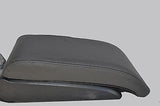 GREY STITCH FITS VW TOURAN 2011+ ANTHRACITE GREY LEATHER ARMREST COVER ONLY