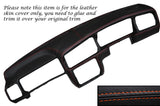 ORANGE STITCH DASH DASHBOARD LEATHER SKIN COVER FITS VW GOLF MK3 III JETTA 91-98