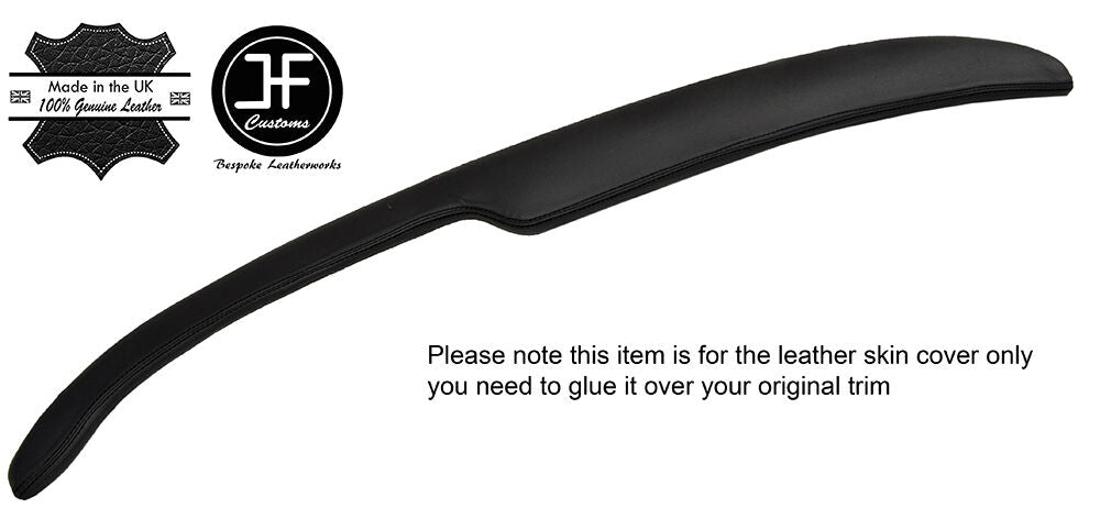 BLACK STITCHING TOP DASH DASHBOARD LEATHER COVER FITS MG MGB 1968-1971